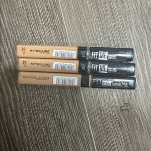 3X Maybelline Fit Me Concealer #025 medium